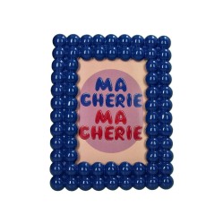 Cornice portafoto Pop Art con bolle blu 13x18