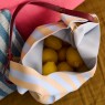 Shopper a righe azzurre | Sticky Lemon