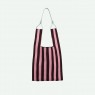 Shopper a righe rosa e bordeaux | Sticky Lemon