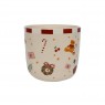 Bicchiere tumbler in ceramica Lucky Christmas | Gallinasmilza