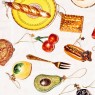 Decorazione in vetro soffiato a forma di ciliegia |