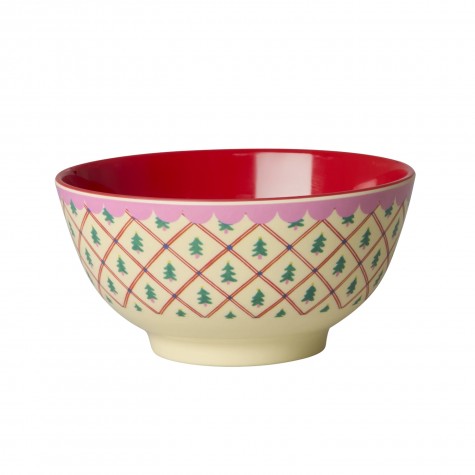 Tazza grande da colazione con alberini di Natale | Gallinasmilza