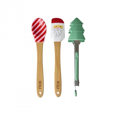 Set da cucina - Spatola cucchiaio e pinze natalizi |