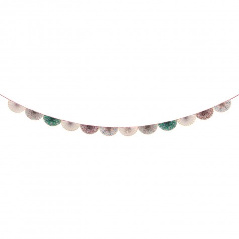 Festone di carta con ventagli...