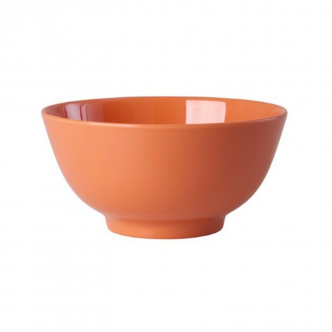 Tazza grande da colazione in melamina arancione bruciato |