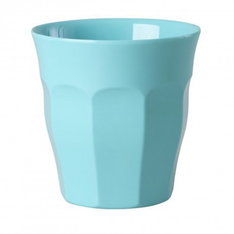 Bicchiere medio in melamina azzurro tiffany | Gallinasmilza