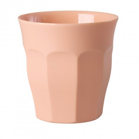 Bicchiere medio in melamina rosa pesca | Gallinasmilza
