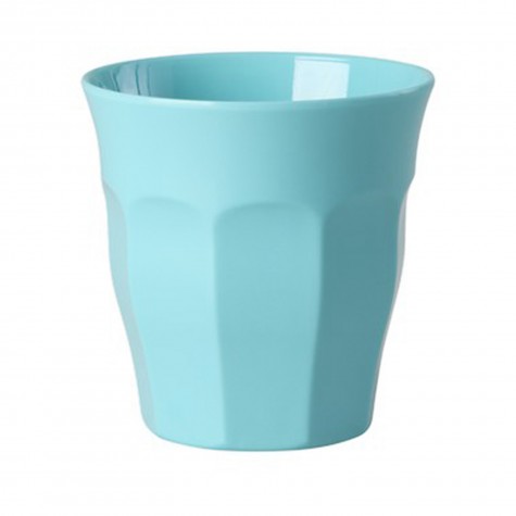 Bicchiere piccolo in melamina azzurro tiffany | Gallinasmilza