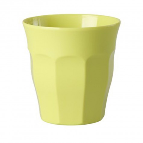 Bicchiere piccolo in melamina verde lime | Gallinasmilza