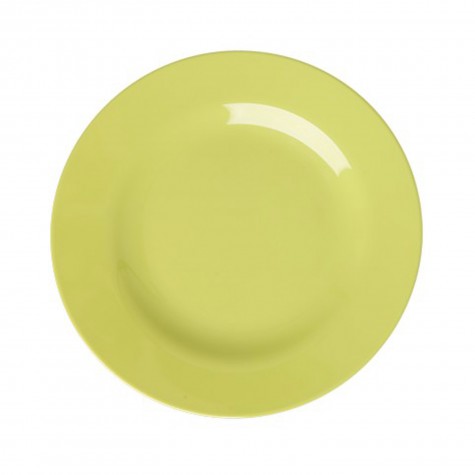 Piatto da dolce in melamina verde lime | Gallinasmilza