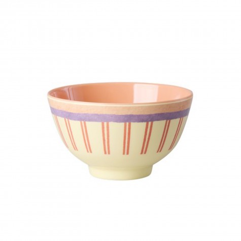 Tazza piccola da colazione in melamina a righe | Gallinasmilza