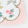 Tovagliolini di carta Rococò con mazzi di fiori | Gallinasmilza