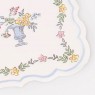 Tovagliolini di carta con urna floreale stile Rococò |