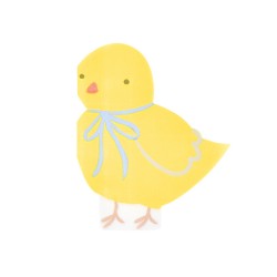 Tovagliolini di carta a forma di Pulcino | Gallinasmilza