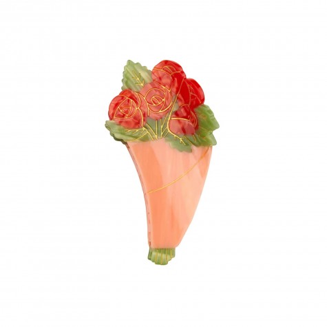 Fermaglio per capelli Bouquet di Rose