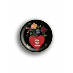 Mini vassoio in legno con scritta Avec Mon Coeur | Gallinasmilza