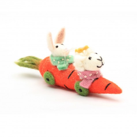 Decorazione in feltro a forma di carota Formula 1 |