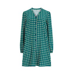 Mini abito verde/blu navy...