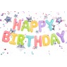 Palloncini compleanno Happy Birthday multicolor | Gallinasmilza