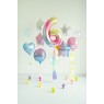 Palloncino compleanno numero 6 iridescente | Gallinasmilza