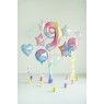 Palloncino compleanno numero 9 iridescente | Gallinasmilza