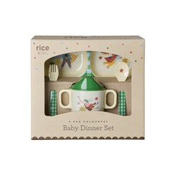 Set pappa in melamina a...