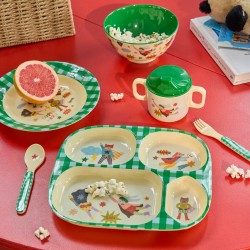 Set pappa in melamina a... 2