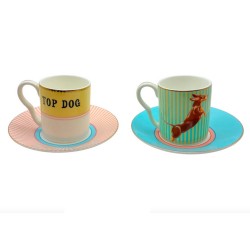 Set 2 tazzine da caffè in...