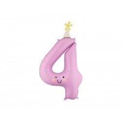 Palloncino compleanno numero 4 | Gallinasmilza