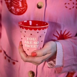 Bicchiere medio rosa con... 2