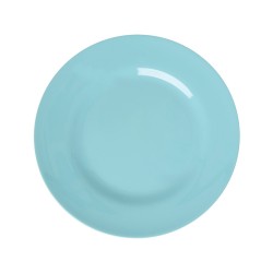 Piatto da dolce in melamina celeste | Gallinasmilza