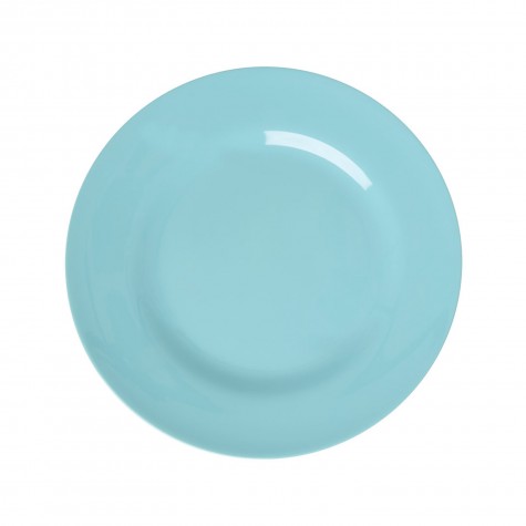 Piatto da dolce in melamina celeste | Gallinasmilza