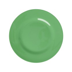 Piatto da dolce in melamina verde | Gallinasmilza