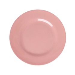 Piatto da dolce in melamina rosa | Gallinasmilza