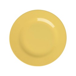 Piatto da dolce in melamina gialla | Gallinasmilza