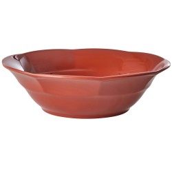 Piatto fondo in melamina rossa | Gallinasmilza