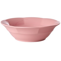 Piatto fondo in melamina rosa | Gallinasmilza