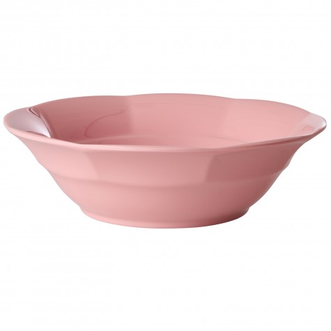 Piatto fondo in melamina rosa | Gallinasmilza