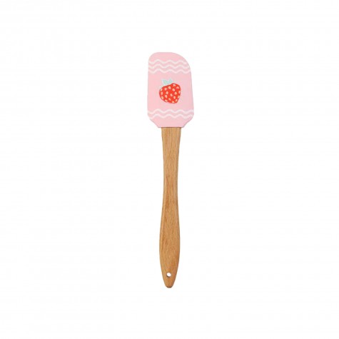 Spatola da cucina in silicone con fragola | Gallinasmilza