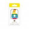 Candelina di compleanno arcobaleno numero 6 | Gallinasmilza