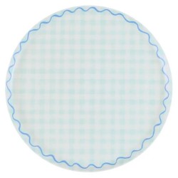 Piatto Piano Blu in Melamina | Gallinasmilza