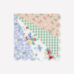 Tovaglioli Carta Particolari Fiori | Gallinasmilza