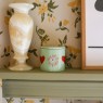 Barattolino in ceramica con occhio e cuori | Gallinasmilza