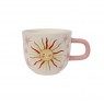 Tazza in ceramica con sole e stelle | Gallinasmilza