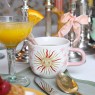Tazza in ceramica con sole e stelle | Gallinasmilza