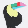 Tovaglioli di carta a forma di tucano | Gallinasmilza