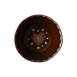 Tazza da colazione in ceramica a righe con stelline | 2
