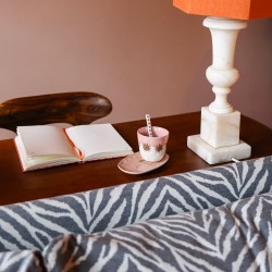 Piattino ovale in ceramica con palma | Gallinasmilza 2