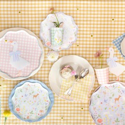 Piattini di Carta Animali Bosco | Gallinasmilza 2