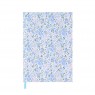 Taccuino Liberty a Fiori - Blu | Gallinasmilza